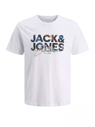JACK & JONES | Camiseta JJGEPLAS | weiss